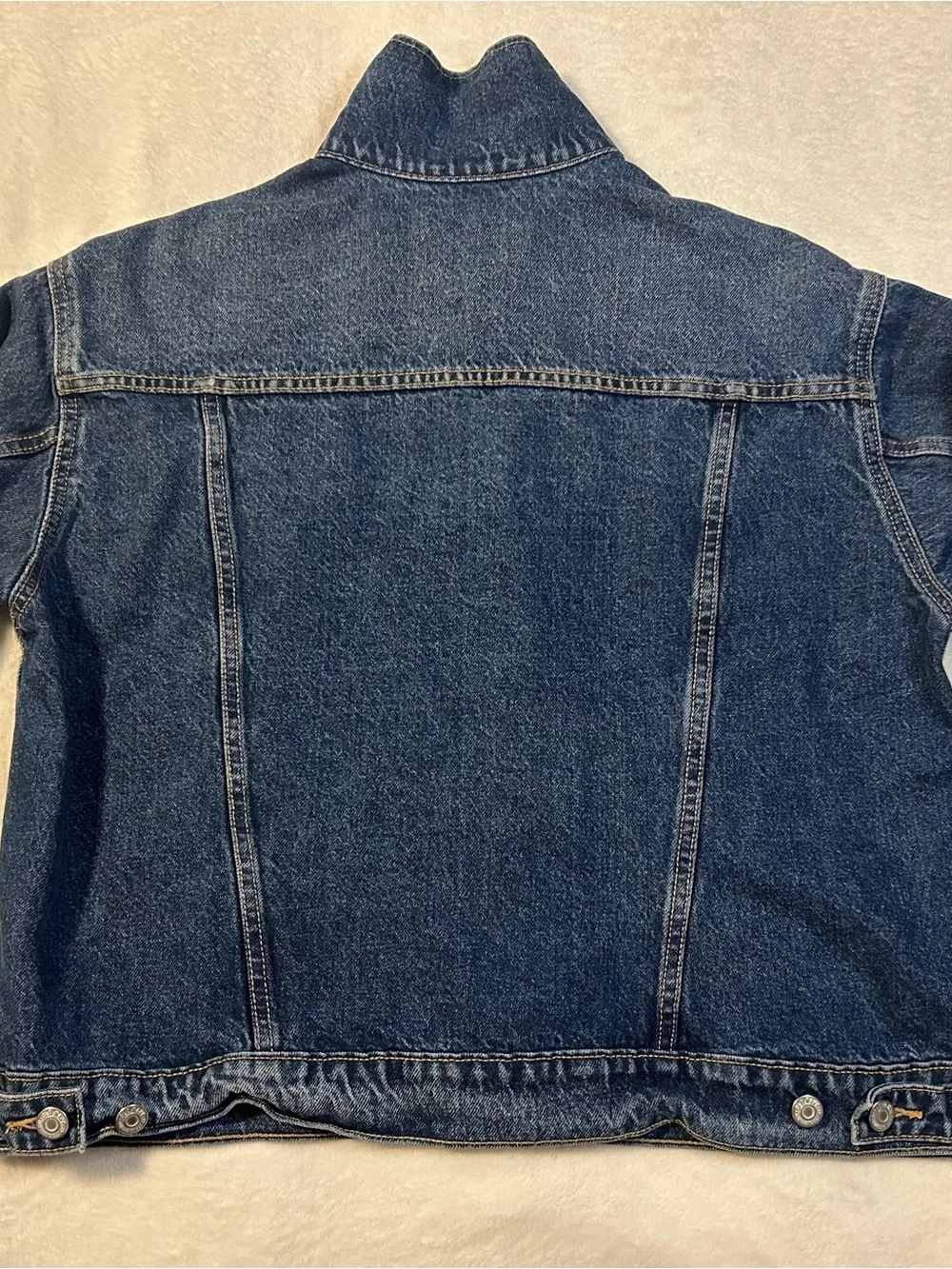 Old Navy Dark Blue Denim Jean Jacket